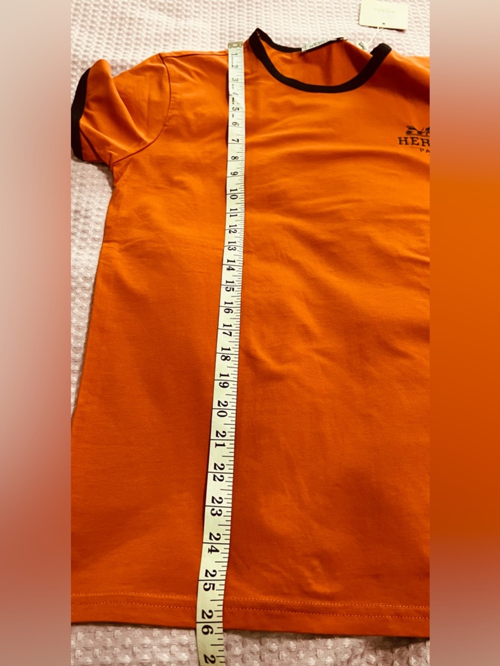 Orange Short-Sleeve With Graphics Ringer Tee - Picture 4 of 4